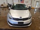 2016 Kia Rio Lx Серебряный vin: KNADM4A35G6689446