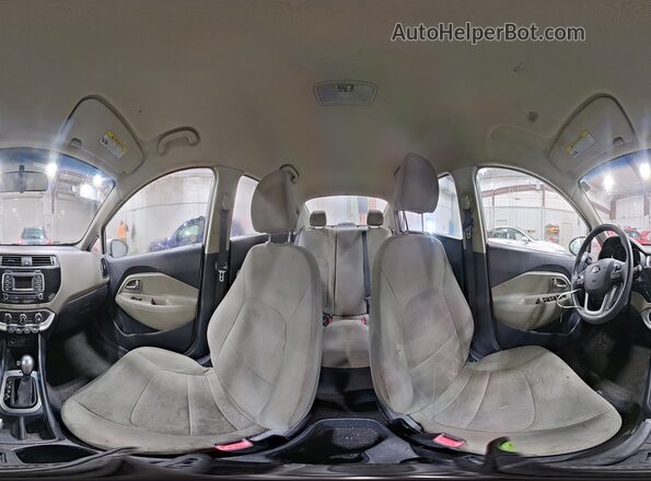 KNADM4A35G6689446 2016 KIA RIO Серебряный Вид наклейки с VIN-кодом