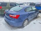 2016 Kia Rio Lx Blue vin: KNADM4A36G6572958