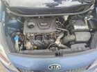 2016 Kia Rio Lx Blue vin: KNADM4A36G6572958