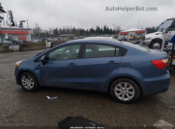 KNADM4A39G6676750 2016 KIA RIO Синий Панорамный вид салона 360°