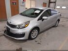 2017 Kia Rio Lx Серебряный vin: KNADM4A3XH6061075