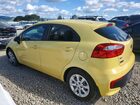 2016 Kia Rio 5-door Lx Желтый vin: KNADM5A37G6647124