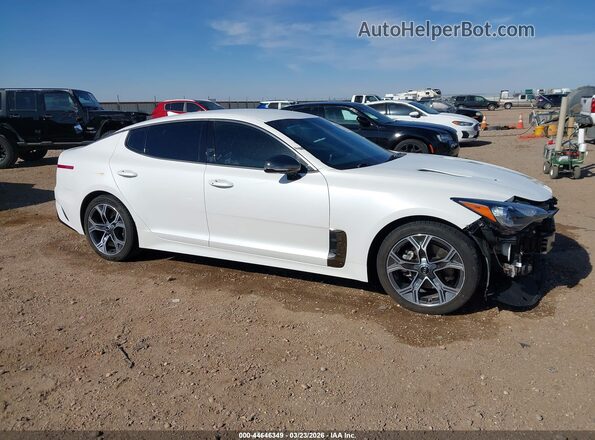 KNAE15LA2M6089509 2021 KIA STINGER Белый Панорамный вид салона 360°
