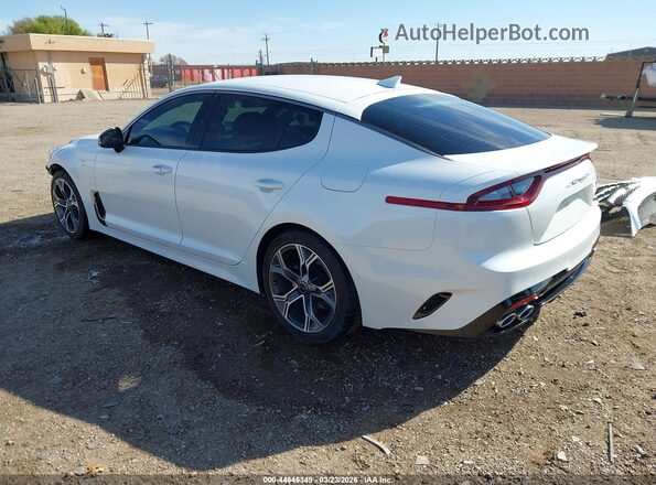 KNAE15LA2M6089509 2021 KIA STINGER Белый Задняя левая четверть