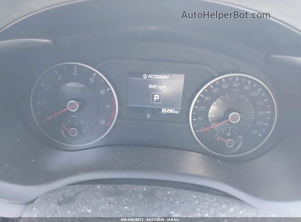 KNAE35LC1M6089173 2021 KIA STINGER Синий Вид задних сидений