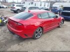 2019 Kia Stinger Gt Красный vin: KNAE35LC2K6043722