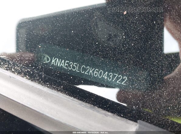 KNAE35LC2K6043722 2019 KIA STINGER Красный Вид подкапотного пространства