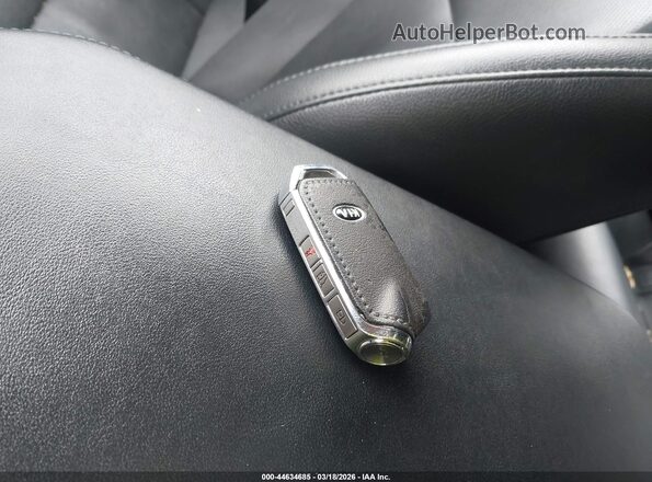 KNAE35LC2K6043722 2019 KIA STINGER Красный Вид панели приборов