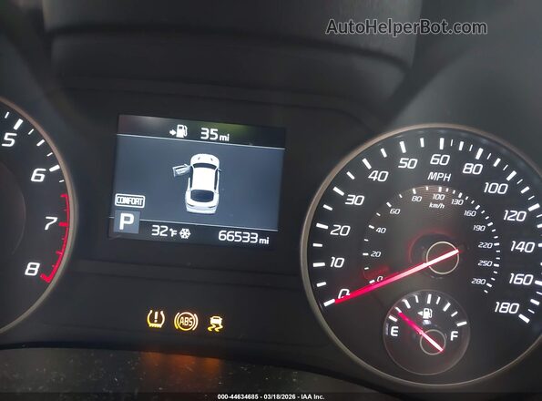 KNAE35LC2K6043722 2019 KIA STINGER Красный 