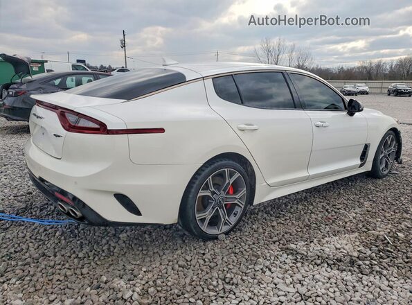 KNAE35LC2L6081811 2020 KIA STINGER White Հետևի աջ