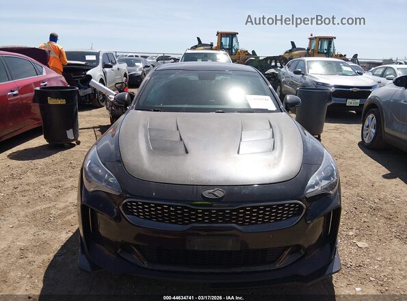KNAE35LC3L6078125 2020 KIA STINGER Black Widok zestawu wskaźników