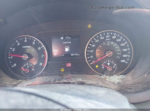 KNAE35LC3M6096724 2021 KIA STINGER Синий Вид задних сидений