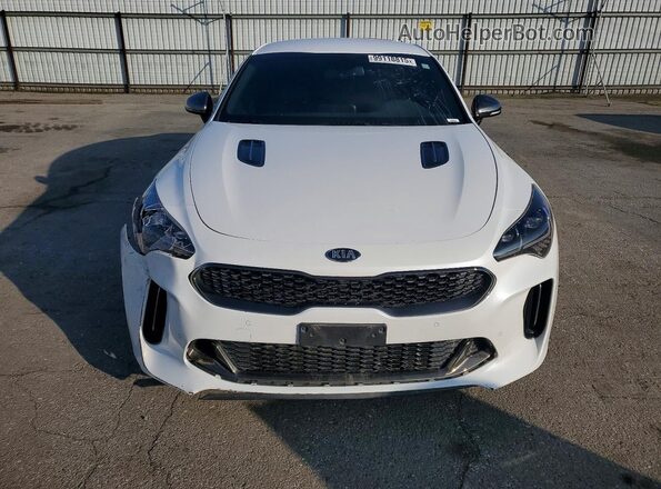 KNAE35LC5L6081480 2020 KIA STINGER Белый Вид спереди