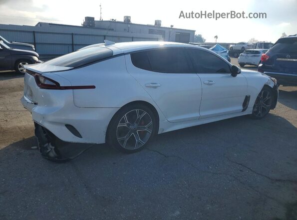 KNAE35LC5L6081480 2020 KIA STINGER Белый Задняя правая четверть