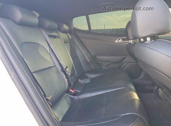 KNAE35LC5L6081480 2020 KIA STINGER Белый Вид задних сидений