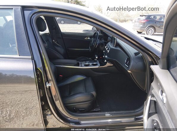 KNAE35LC8M6097397 2021 KIA STINGER Серый Вид салона спереди