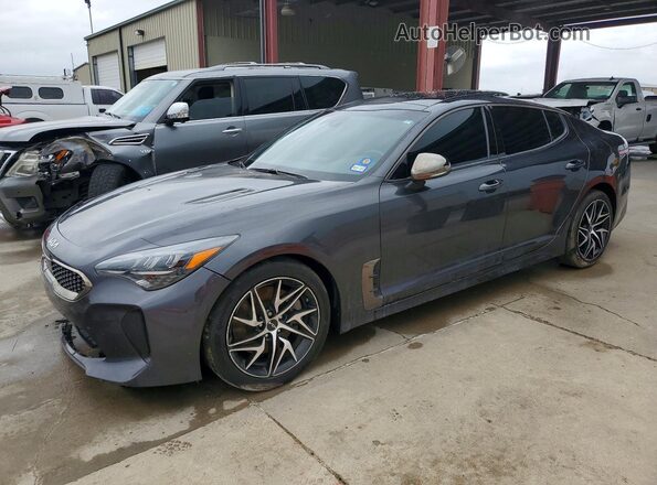 KNAE35LD2P6131413 2023 KIA STINGER Black Передня ліва чверть