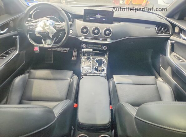 KNAE35LD2P6131413 2023 KIA STINGER Black Вид панелі приладів