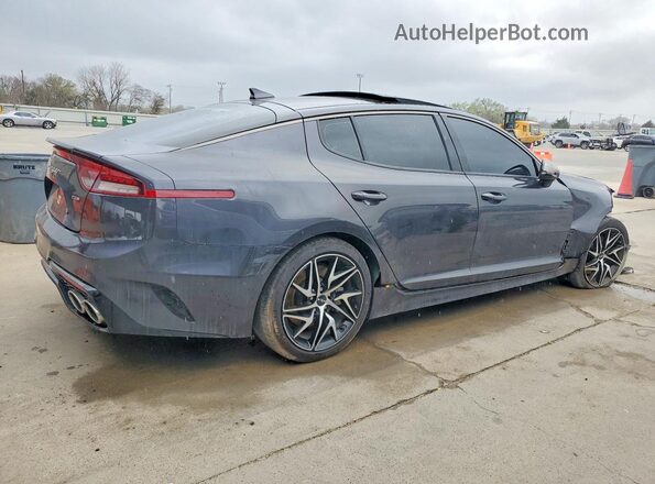 KNAE35LD2P6131413 2023 KIA STINGER Black Задня права чверть