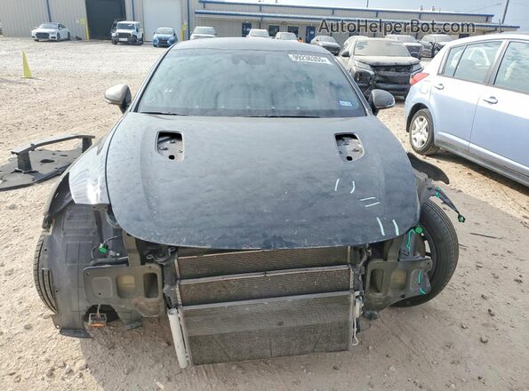 KNAE35LD4N6101259 2022 KIA STINGER Черный Вид спереди