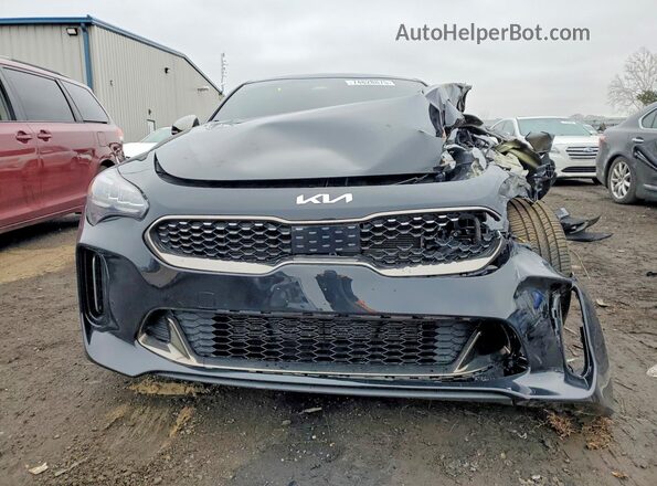 KNAE35LD8P6132517 2023 KIA STINGER Черный Вид спереди