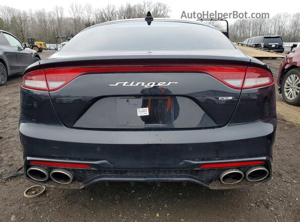 KNAE35LD8P6132517 2023 KIA STINGER Черный Вид сзади