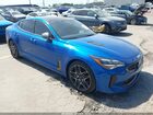 2022 Kia Stinger Gt1 Blue vin: KNAE45LC0N6122274