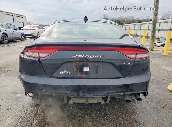 KNAE45LC6N6099292 2022 KIA STINGER Черный Вид сзади