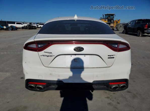 KNAE55LC2J6040246 2018 KIA STINGER Белый Вид сзади