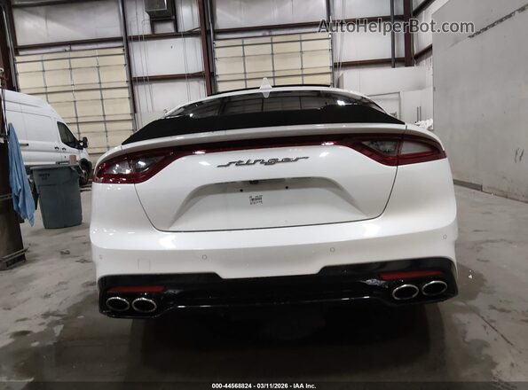 KNAE55LC4J6040488 2018 KIA STINGER Белый 