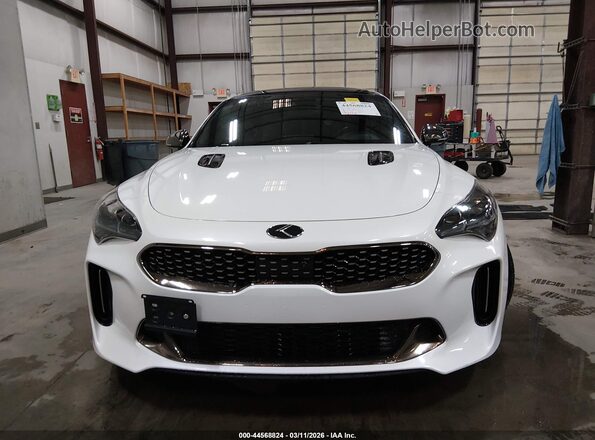 KNAE55LC4J6040488 2018 KIA STINGER Белый Вид щитка приборов
