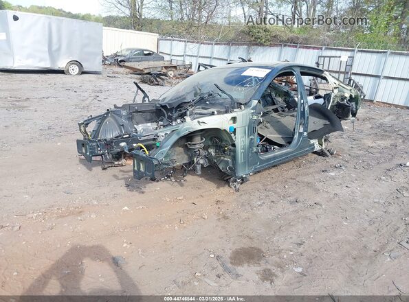 KNAE55LC8P6136410 2023 KIA STINGER Зеленый Передняя левая четверть