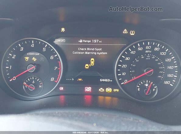 KNAE55LC9M6091781 2021 KIA STINGER Белый Вид задних сидений