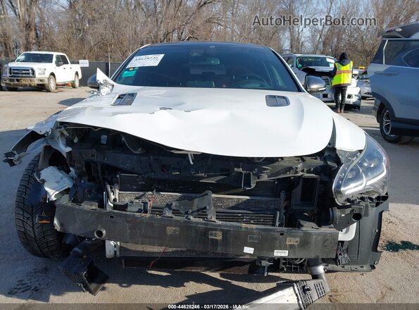 KNAE55LC9M6091781 2021 KIA STINGER Белый Вид задней части салона