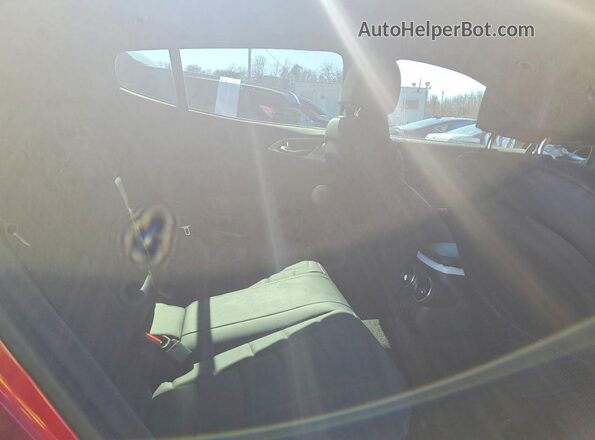 KNAE55LCXP6130642 2023 KIA STINGER Красный Вид задних сидений