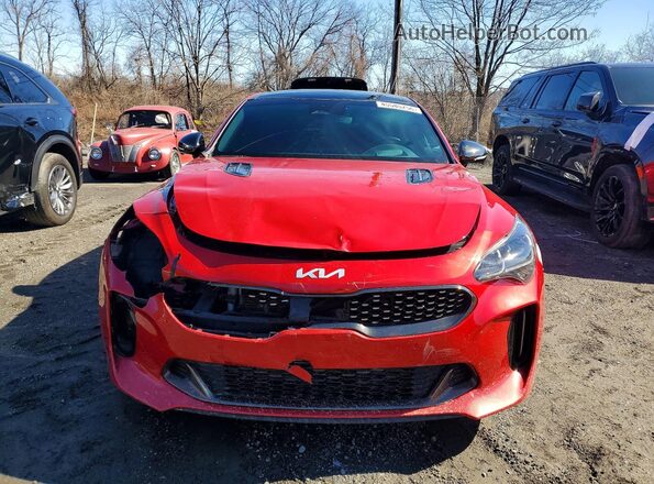 KNAE55LCXP6130642 2023 KIA STINGER Красный Вид спереди