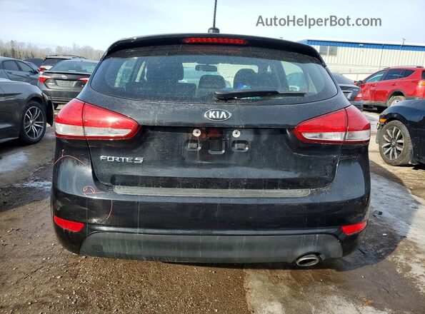 KNAFK5A81J5776645 2018 KIA FORTE Черный Вид сзади