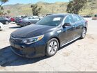 2017 Kia Optima Hybrid Black vin: KNAGT4LE6H5017255