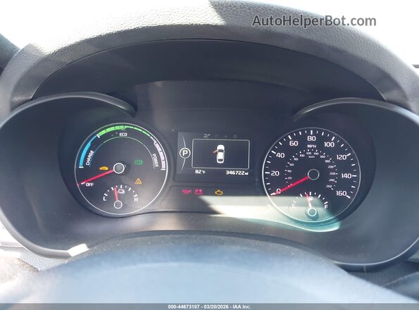 KNAGT4LE8H5012607 2017 KIA OPTIMA HYBRID Черный Вид задних сидений