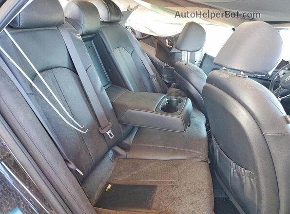 KNAGU4LE0J5022700 2018 KIA OPTIMA Black Widok tylnych siedzeń