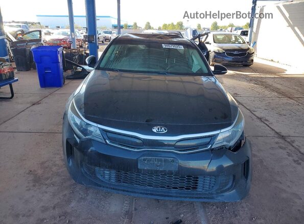 KNAGU4LE0J5022700 2018 KIA OPTIMA Black Widok z przodu