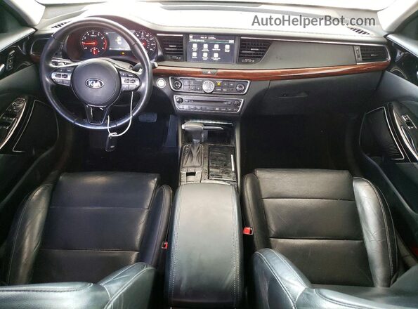 KNALC4J12H5083686 2017 KIA CADENZA Серый Вид панели приборов