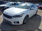 2017 Kia Cadenza Premium White vin: KNALC4J12H5090427