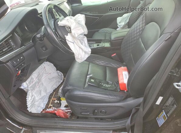 KNALC4J14K5170884 2019 KIA CADENZA Черный Вид салона спереди