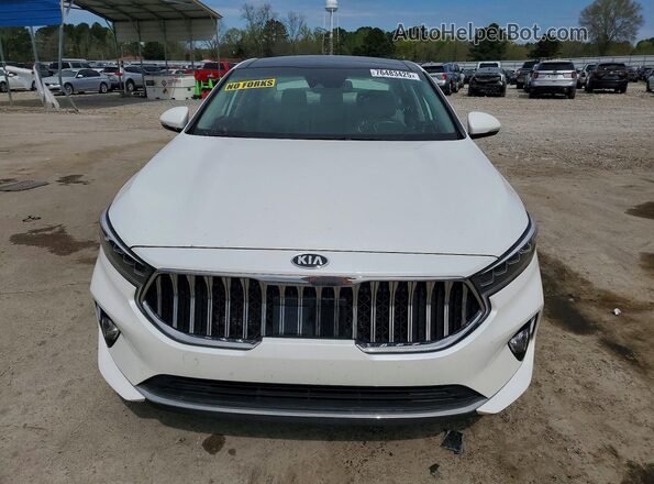 KNALC4J17L5230884 2020 KIA CADENZA Белый Вид спереди