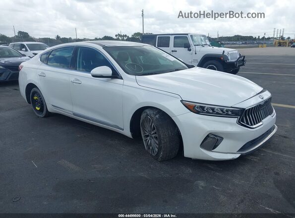 KNALC4J1XL5219989 2020 KIA CADENZA White Front right