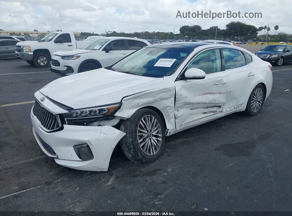 KNALC4J1XL5219989 2020 KIA CADENZA White Front left