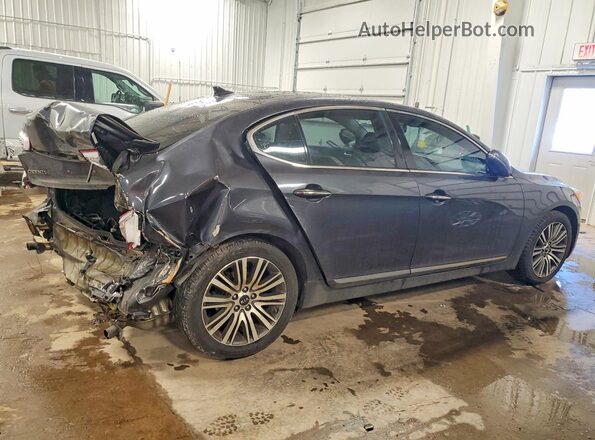 KNALN4D79G5217599 2016 KIA CADENZA Серый Задняя правая четверть
