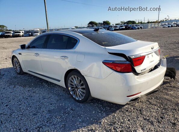 KNALW4D41H6035605 2017 KIA K900 Белый Задняя левая четверть